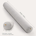 Body Pillow for Adults, Long Round Pillow, Big Cylindrical Pillow, Large Full - Image 2