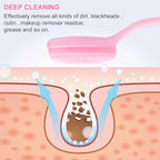 HINZIC 2 Pack Silicone Manual Facial Cleansing Brush, Skin Friendly Waterproof - Image 5