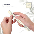 Onsen Secret Complete Nail Reboot Kit w/Cuticle Oil 10ml, Nail File 120/180 - Image 3