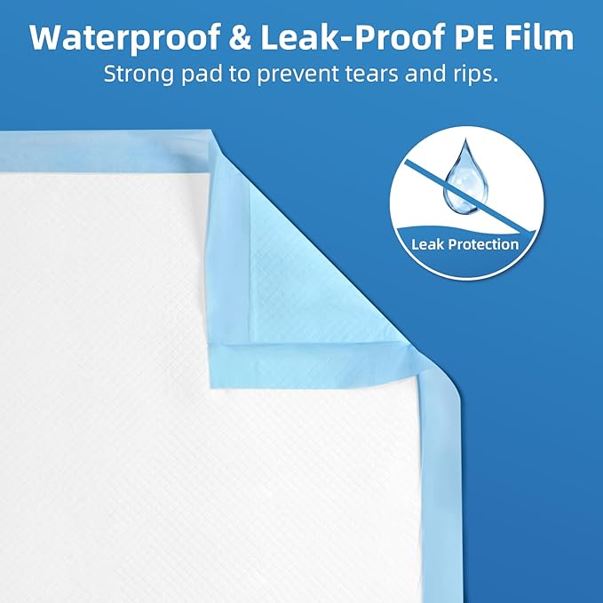 SOFYFINE Bed Pads with Adhesive Strip 30"x36" Thicken Elderly Adults - Image 4