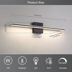 Vanity Light for Bathroom Lighting Fixtures Over Mirror 24 Inch Dimmable 5CCT - Image 5