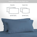 Pillow Cases Queen Size Set of 2 Pillowcases 100% Viscose from Bamboo Cooling - Image 6