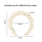 Spa Headbands for Washing Face Makeup Skin Care Women Bubble Facial Beauty - Image 2