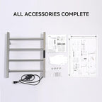 Heated Towel Racks for Bathroom, Hot Towel Warmer 4 Bars - Image 9