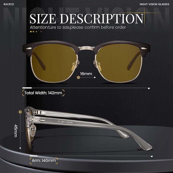 racico Blue Light Glasses for Men & Women - Image 2