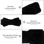 Casoty 10 Pcs Black Face Wash Headbands, Spa Gifts - Image 5