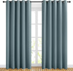 NICETOWN Blackout Greyish Blue Curtains by NICETOWN