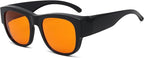Eyekepper Mens Fit Over Blue Light Blocking Glasses Computer Gaming Eyeglasses by Eyekepper