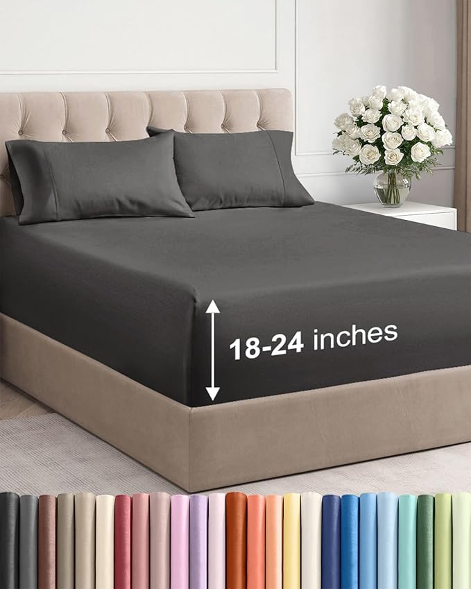Extra Deep Queen Sheet Set by CGKUnlimited