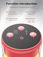 Waterless Diffuser for Essential Oil: Mini Battery Scent Diffuser for - Image 7