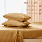 CozyLux Satin Sheets Full Size Sheets - Image 6