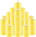 50 Pack Clear Tea Lights Candles Bulk, Summer Citronella Candle Outdoor and - Image 2
