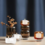 Set of 50 White Scented Tealight Candles Bulk, Vanilla Fragrance Wax - Image 7