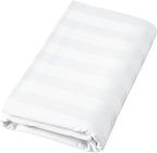 Cotton Flat Sheets Only, 600 TC 100% Cotton Flat Sheet Top Sheet Only, TwinXL by ShunjieHome