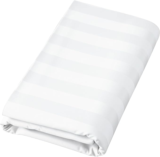 Cotton Flat Sheets Only, 600 TC 100% Cotton Flat Sheet Top Sheet Only, Cal King by ShunjieHome
