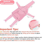 Baby Bath Support Mesh Pad Newborn Bath Tub Seat Net Non-Slip Baby Tub Mat - Image 2