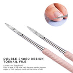 Teenitor Pedicure Tools for Feet, Toenail File and Lifters, Ingrown Toenail - Image 3