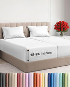 Extra Deep Split King Sheet Set by CGKUnlimited
