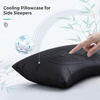 Cooling Curved Queen Pillow Case - Image 2