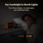 Housbay Wooden Sound Machine Alarm Clock - Image 6