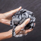 Toem® Loofah Back Scrubber for Shower | Bamboo Charcoal Fiber Infused | Loufas - Image 9