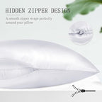 OLESILK Silk Body Pillowcase 20x54 Zippered: 100% Mulberry Silk - Image 5