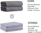 JML Microfiber Bath Towel 2 Pack, Oversized Thick Towels, Super Absorbent and - Image 2