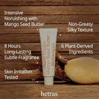 hetras. Perfume Hand Cream 1.69 oz., Muhwagwa - Image 2