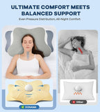 Cervical Pillow for Neck Pain Relief -Cooling Ergonomic Memory Foam Pillow - Image 7