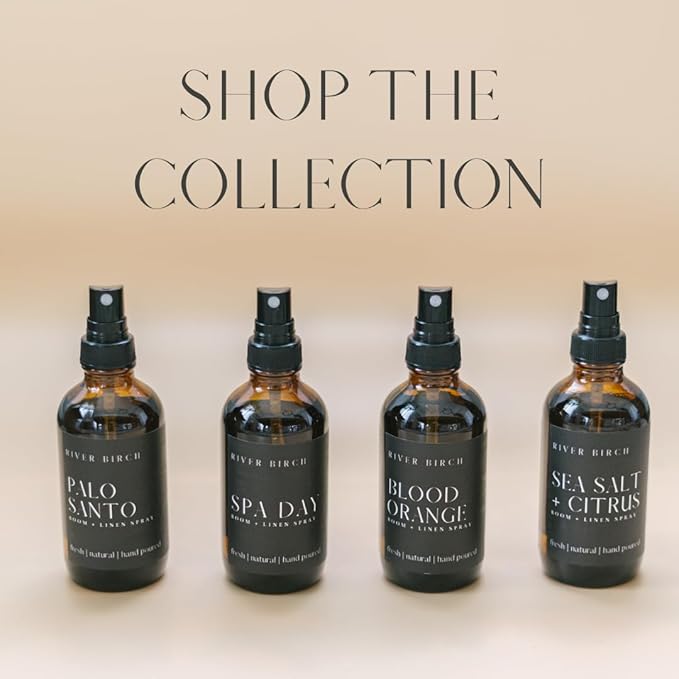 River Birch White Tea + Mandarin Scented Linen and Room Spray | Home Fragrance - Image 6