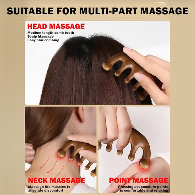 Wooden Scalp Massager - Image 7