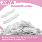 30 Pcs Disposable Shower Caps - Image 3