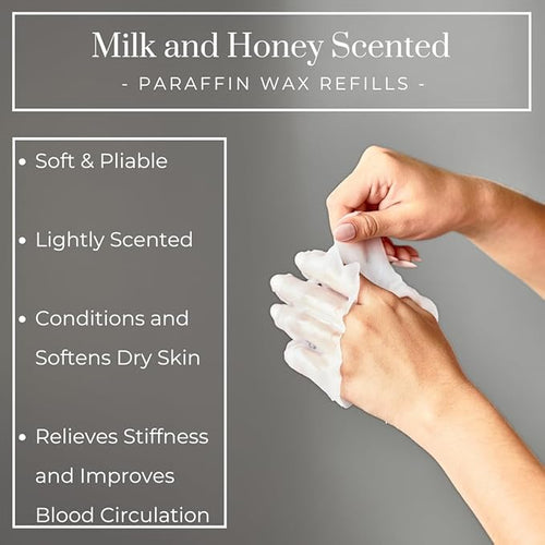6lb Milk and Honey Scented Paraffin Wax, Paraffin Wax - Image 2