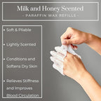Paraffin Wax for hand and feet | 1lb Milk and Honey Scented Paraffin Wax - Image 2