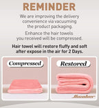 Hicober Microfiber Hair Towel, Hair Drying Towels - Image 8