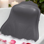 Bath Pillow for Tub, Adjustable Silicone Bathtub Pillows for Head and Neck by Cryoka