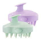 HEETA Scalp Massager 2 Pack for Hair Growth, Soft Silicone Bristles to Remove by HEETA