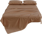 Kingnex Oversized King Flat Sheet 132x110 - Image 5