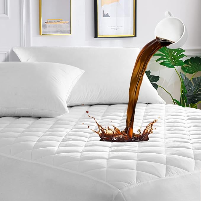UNILIBRA Twin Mattress Cover Waterproof, Deep Pocket Mattress Pad Protector by Unilibra