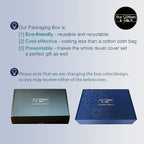 THE COTTON & SILK® 100% Luxury Long-Staple Cotton Duvet Cover - Image 9