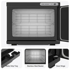 Towel Warmer Cabinet, 23L Large Hot Bath Towel Warmer Heating Use - Image 2