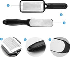 Fu Store 2 Pack Foot Files Callus Remover Stainless Steel Foot Rasp and Dual - Image 2