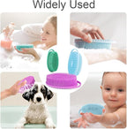 Soft Silicone Body Scrubber 3 PCS Silicone Body Shower, Silicone Loofah 2 in 4 - Image 7