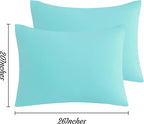 NTBAY Standard Pillow Cases Set of 2, 2 Pack Brushed Microfiber 20x26 Pillow - Image 3