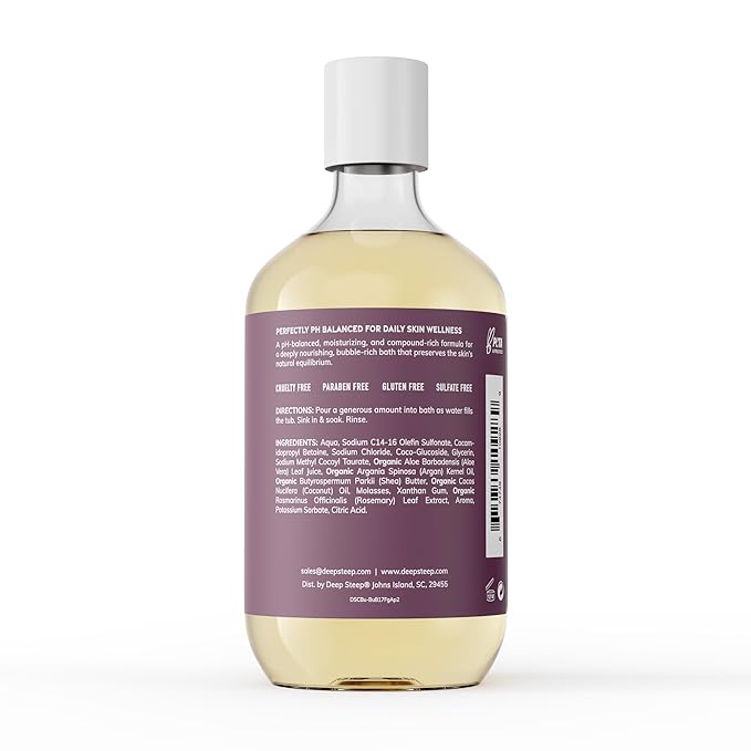 Deep Steep Fig Apricot Bubble Bath - Image 3