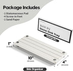 Razborci Quick Dry Bathroom Tray & Kitchen Sink Organizer, Water Absorbing - Image 6