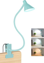 Clip on Light USB Reading Light, Eye Care Dimmable Reading Lamp Flexible by Uchoiceme