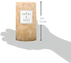 Aroma Naturals Ginger and Clove Essential Oil Beige Scented Pillar Candle - Image 3