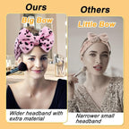 Shintop Women Fashion Lovely Soft Carol Fleece Bowknot Bow Makeup Cosmetic - Image 2
