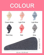Microfiber Hair Towel Wrap for Women 6 Pack - Image 7
